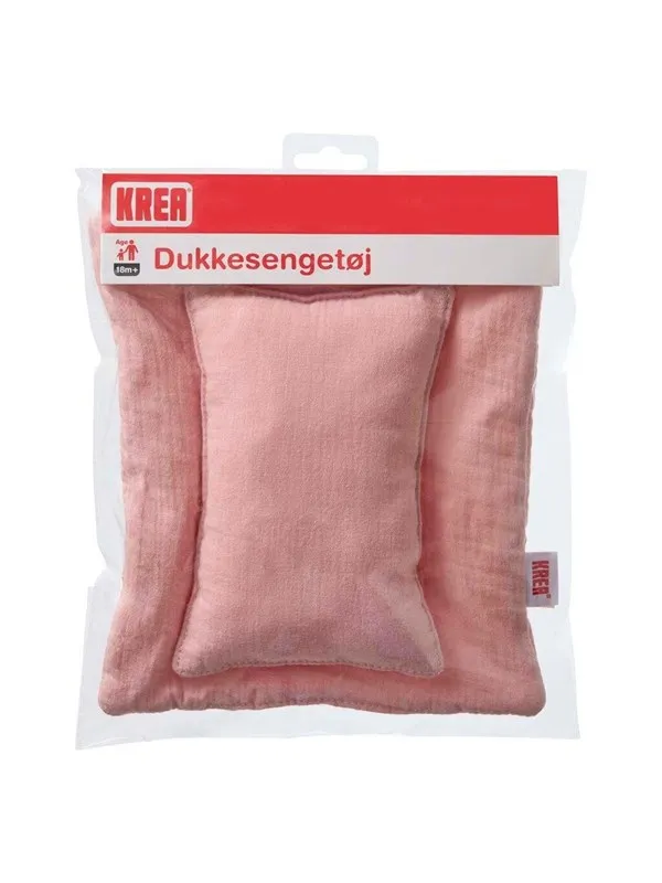 Krea Doll Bed Linen Rose Col.