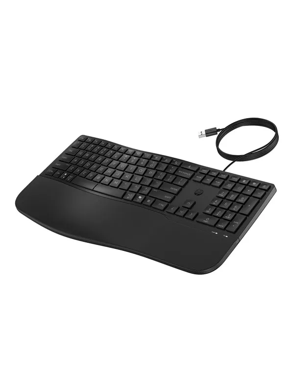 HP 480 Comfort - Tastatur - Engelsk - Svart