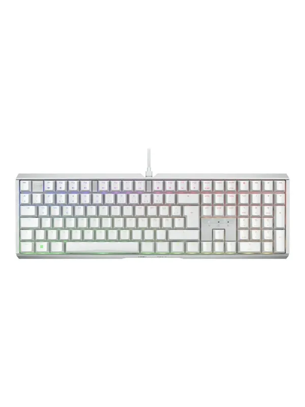 Cherry XTRFY MX 3.1 - Gamingtastatur - Nordisk - Hvit