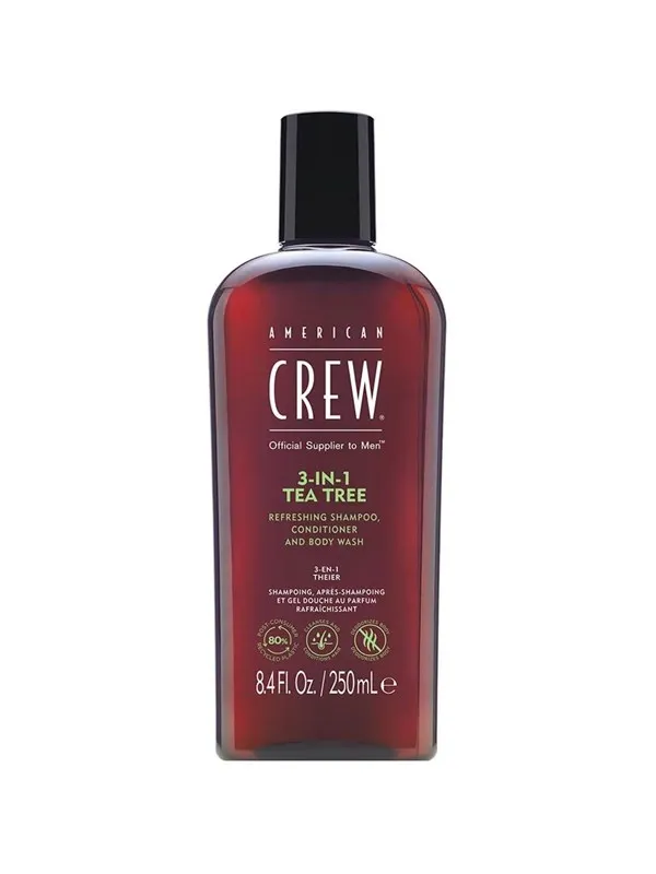 American Crew 3-In-1 Tea Tree Tea Tree Oil Hair