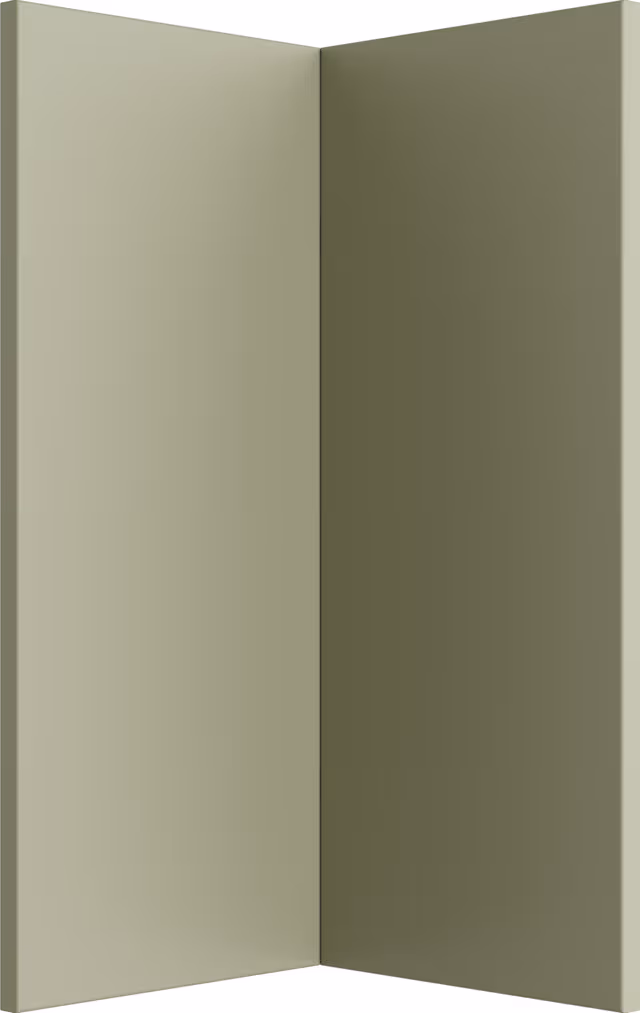 Epoq Core hjørneskapdør (pale olive)