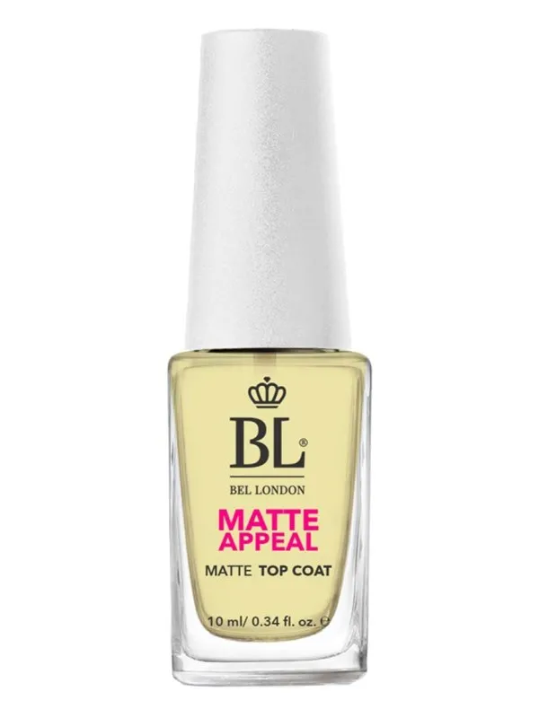 Bel London Matte Top Coat Nail Polis