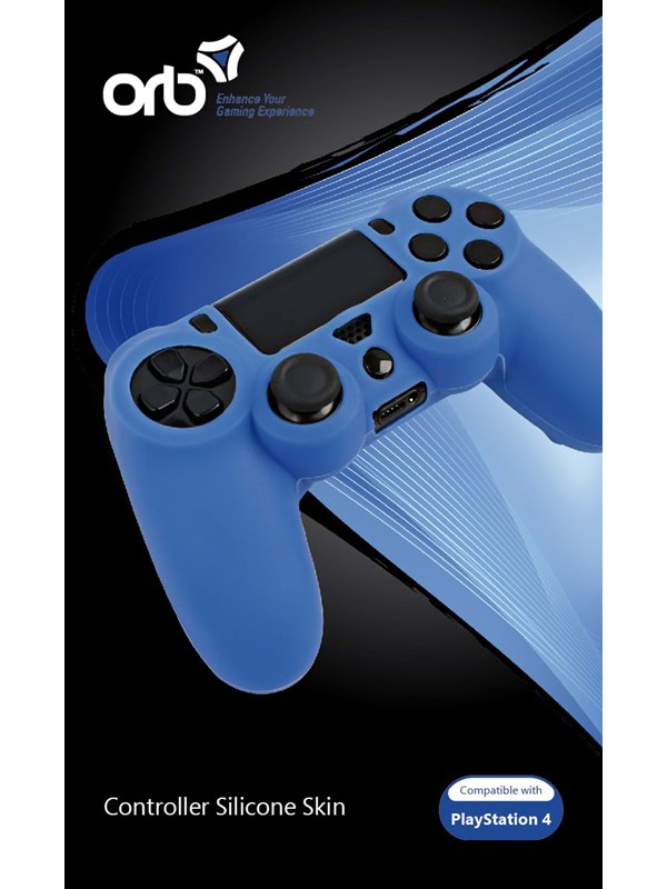 Orb PS4 Silicon Skin Blue - Miscellaneous Tilbehør til spillkonsoll - Sony PlayStation 4