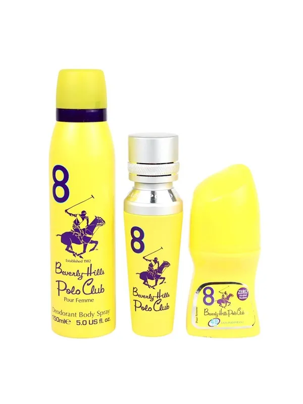 Beverly Hills Polo Club Set : 1982 - Sport 8 Eau De Parfum, For Women