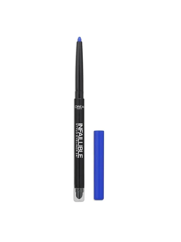 L'Oréal Paris Infaillible 24H , Waterproof, Contour, Gel Pencil Eyeliner, 314, Rebel Blue, 10 g