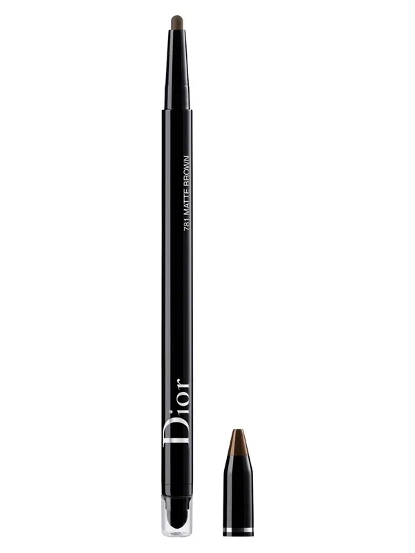 Christian Dior Diorshow On Stage, Waterproof, Double-Ended, Kohl Eyeliner, 781, Intense Brown, 1.2 g