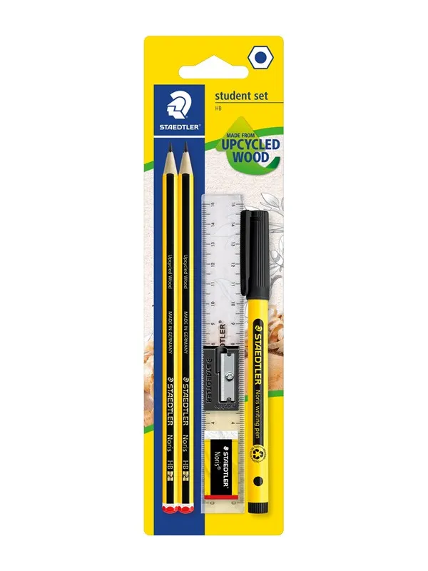 Staedtler Pencil Noris HB set bc    100% PEFC