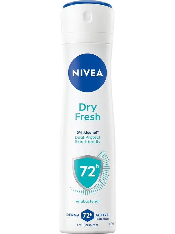 Nivea Dry Fresh Female Spray 150ml  150ml