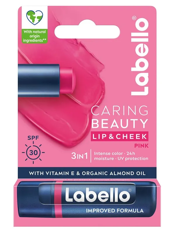 Labello Caring Beauty Pink 4.8g