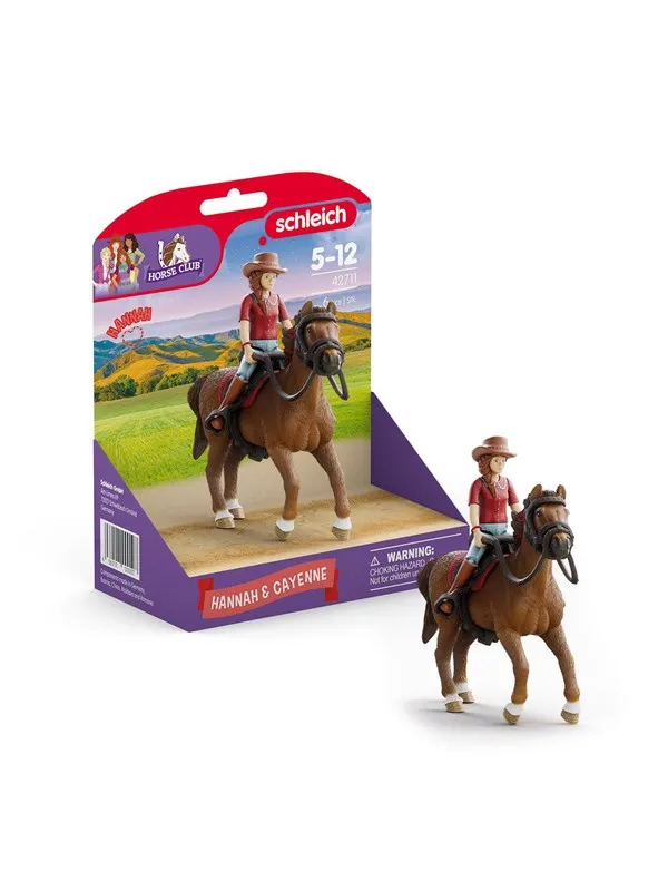 Schleich Horse Club Hannah & Cayenne