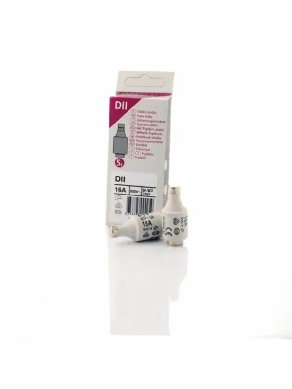 Nordic Quality Diazed DII Fuse 16A - 5 pcs.
