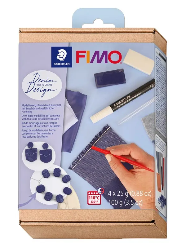 Staedtler Set Mod. clay FIMO soft Ht denim-ef