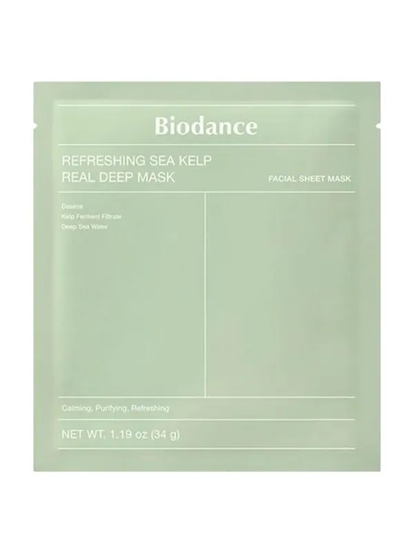 BIODANCE Refreshing Sea Kelp Real Deep Mask 4  pcs.