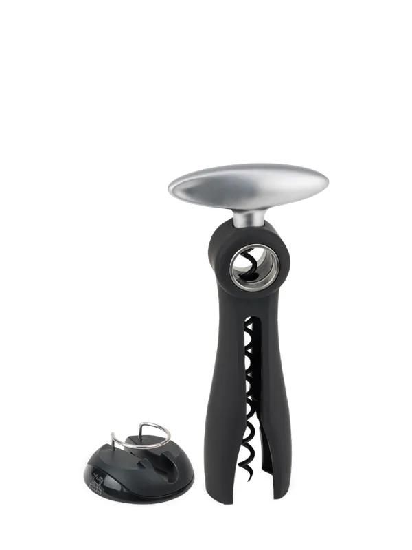 Peugeot Salma corkscrew with foil cutter black