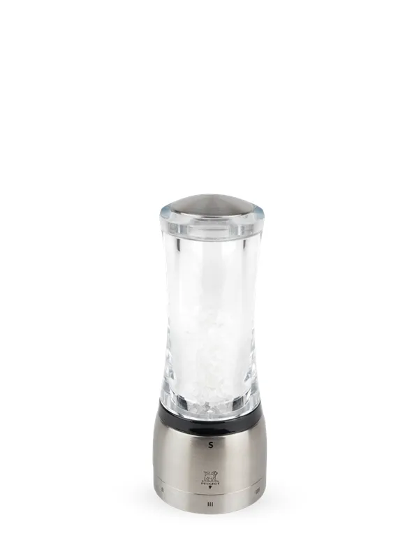 Peugeot Daman salt grinder U Select Z steel/acrylic 16 cm