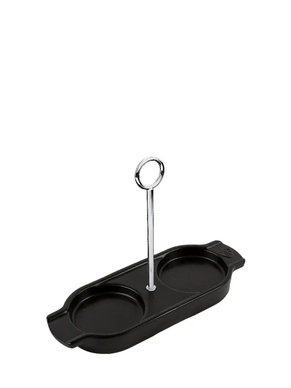 Peugeot Linea Ceramic tray with handle satin black