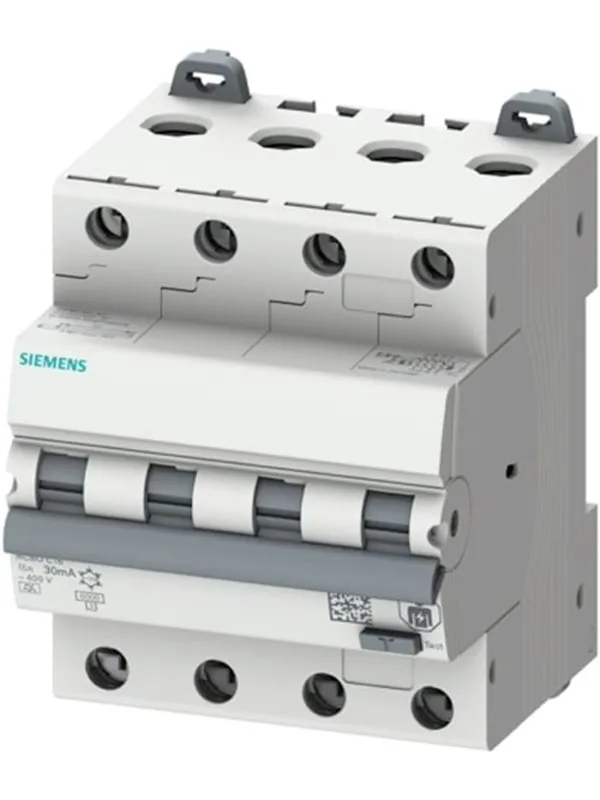 Siemens RCBO combi switch 3P+N 30mA 6kA C16A
