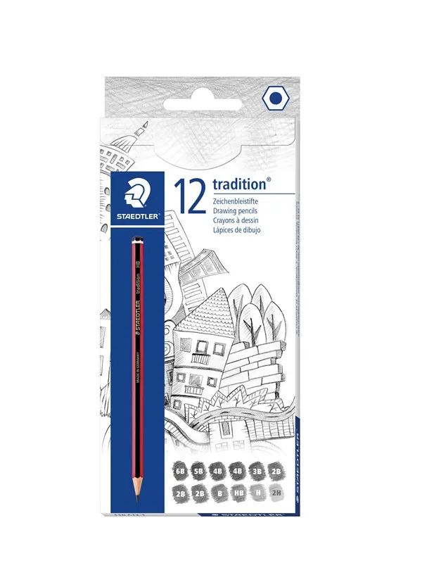 Staedtler Pencil tradition 12pc set 100% PEFC