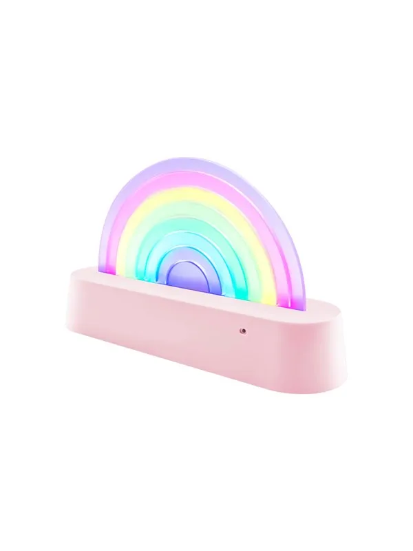 Lalarma Dancing Rainbow Lamp - Rose
