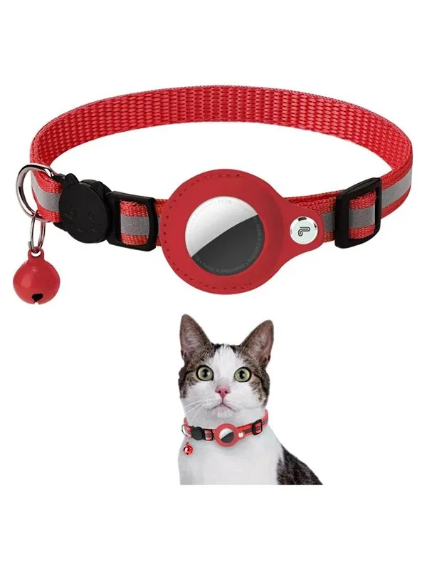 Lippa Collar for Cats and Dogs - For AirTag and Smart Finder - 22-32 cm