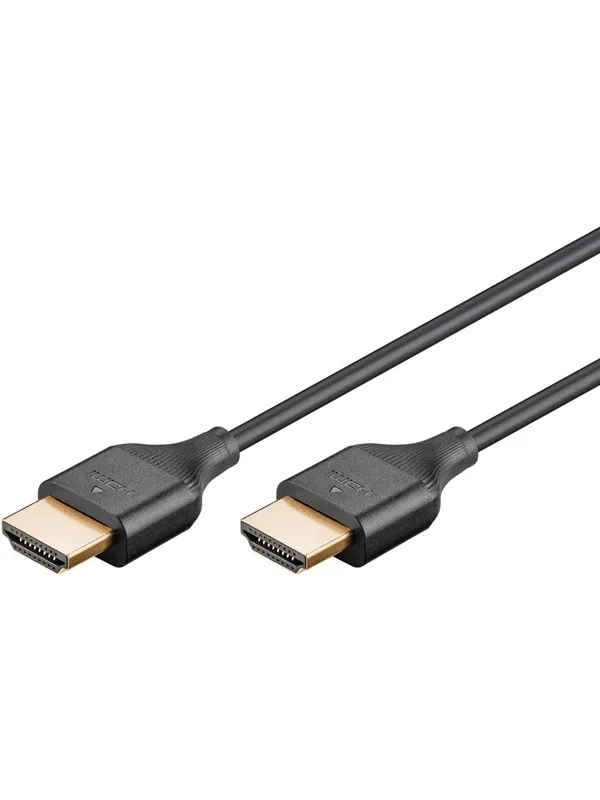 Pro HDMI 2.0 Slim - Skjermkabel - 1m - Svart