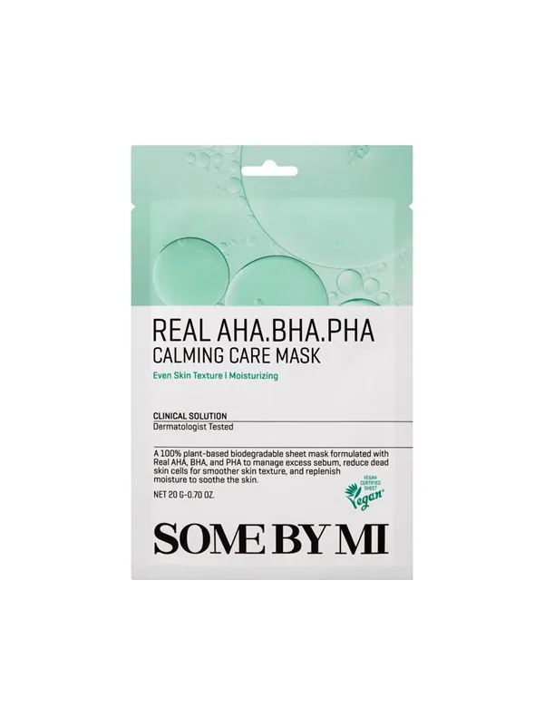SOME BY MI - Real AHA BHA PHA Calming Care Mask 1 pcs