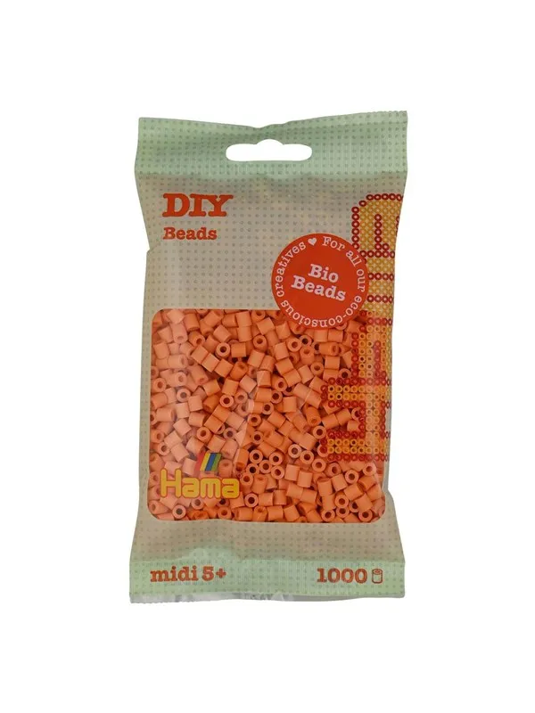 Hama Bio Beads - Light Apricot 1000 pcs