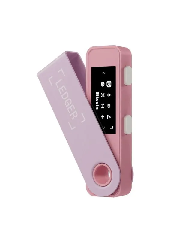 Ledger Nano S Plus Pastel Crypto Hardware Wallet - Pink