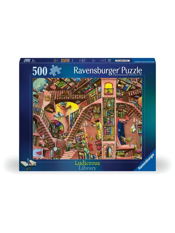 Ravensburger Ludicrous Library 500p