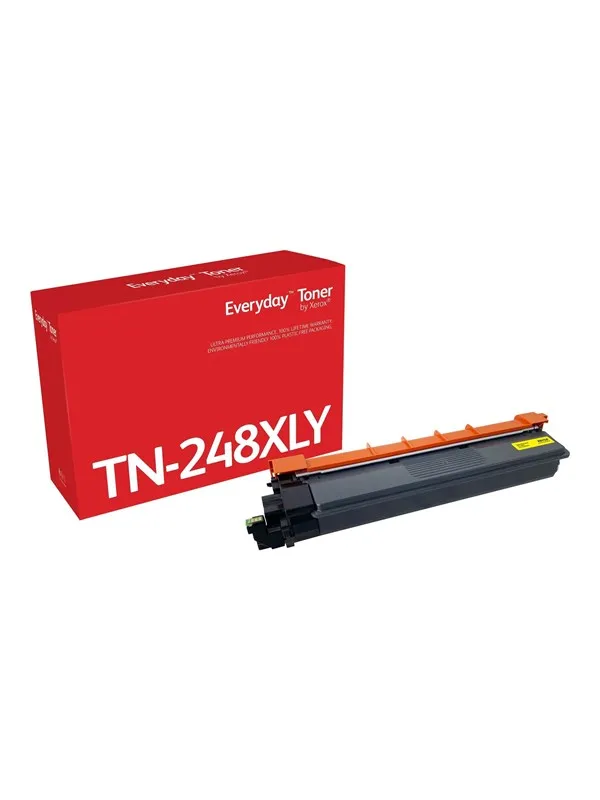 Xerox Everyday - High Yield - yellow - compatible - toner cartridge (alternative for: Brother TN-248XLY) - return programme