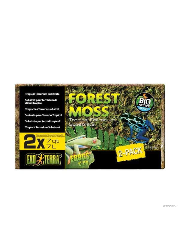 EXO TERRA Forest Moss 7L (2-Pack)