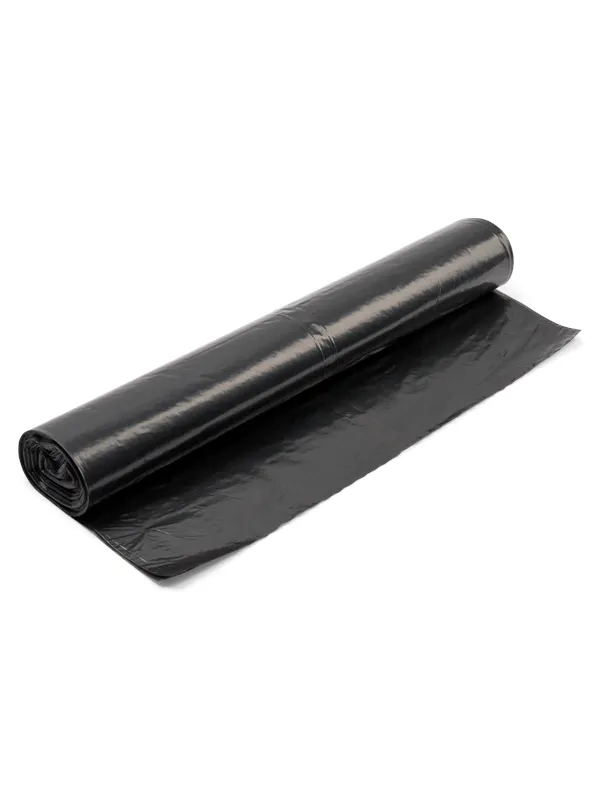 G.Funder Black garbage bags 120 liters 10 bags per roll - standard quality