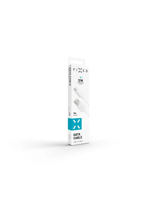 FIXED USB-A <-> Lightning - 1m - Hvit
