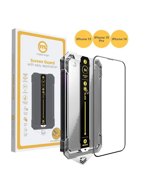 Mobile Origin Screen Guard iPhone 17e/16e/14/13/13 Pro with easy application