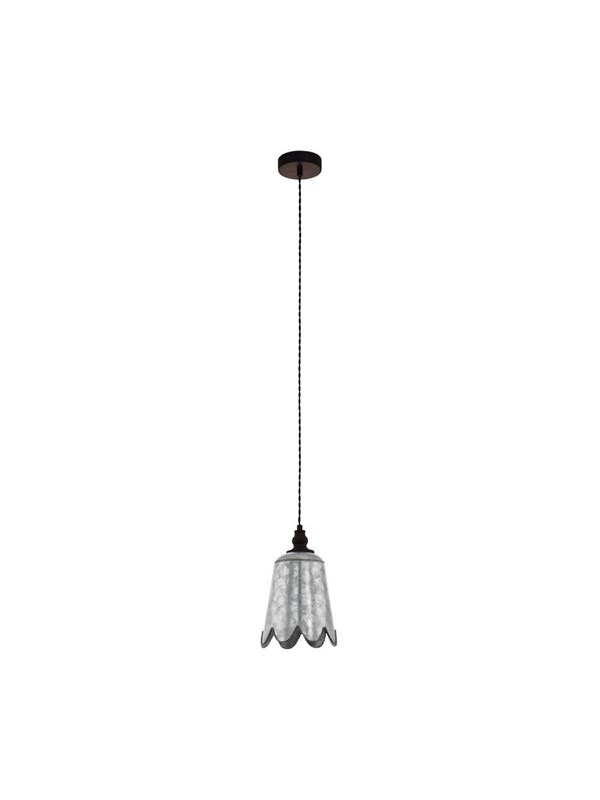 EGLO TUBHOLD PENDEL E27 ANTIKK BRUN/SINK