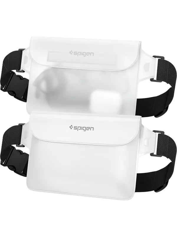 Spigen Aqua Shield WaterProof Waist Bag A620 2 Pack - snow white