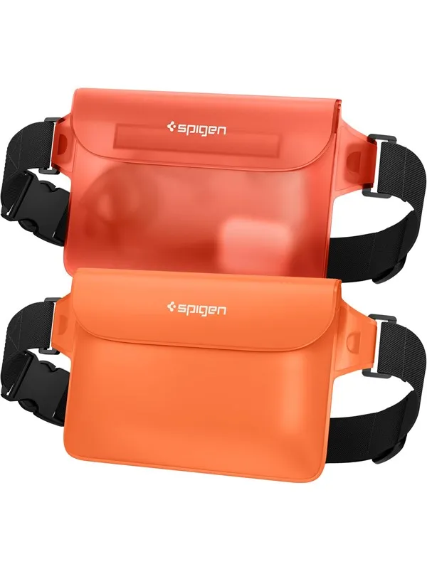 Spigen Aqua Shield WaterProof Waist Bag A620 2 Pack - sunset orange