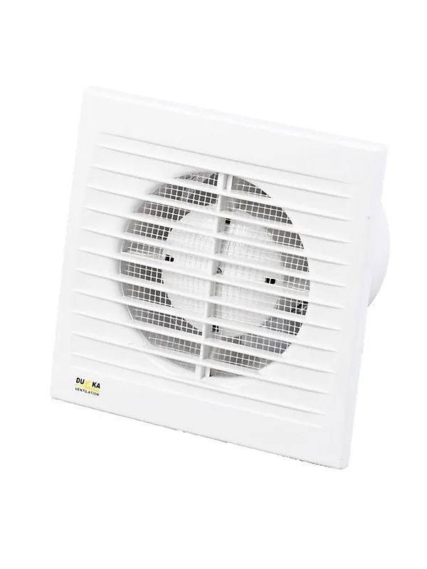 Duka Fan EL 600 TH Humidity and time controlled Ø100 mm white