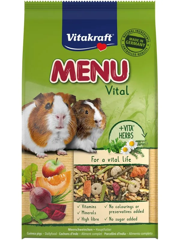 Vitakraft Menu Vital til marsvin, 1kg