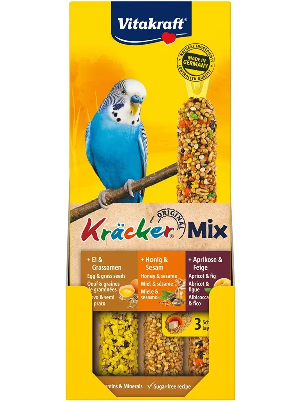 Vitakraft Kräcker Mix + Egg / Frukt / Honning