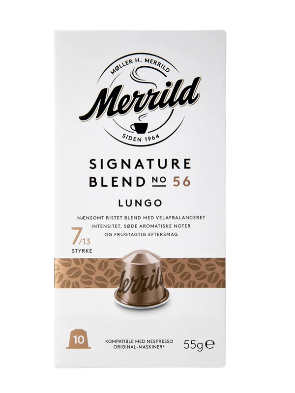 MERRILD Signature blend No.56 Aluminium capsules - 10 pcs