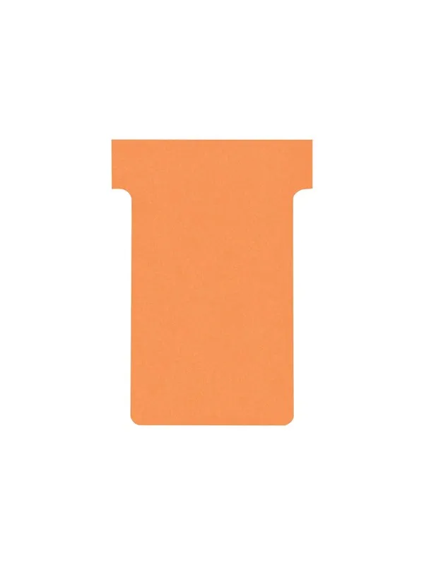 Nobo  T-Card-planleggingskort - størrelse 2 Oransje