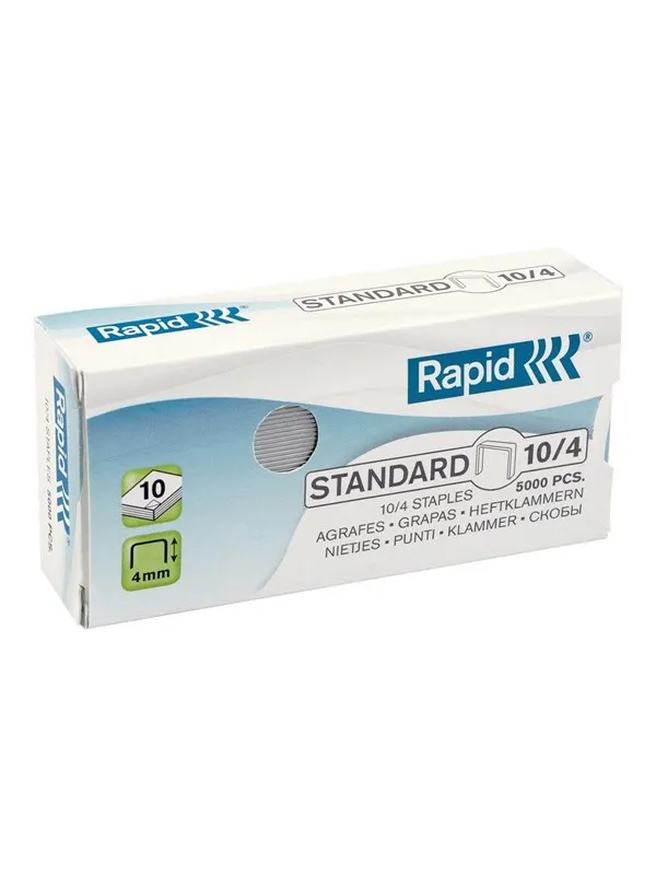 Rapid Standard - staples - 10/4 - 4 mm - pack of 5000