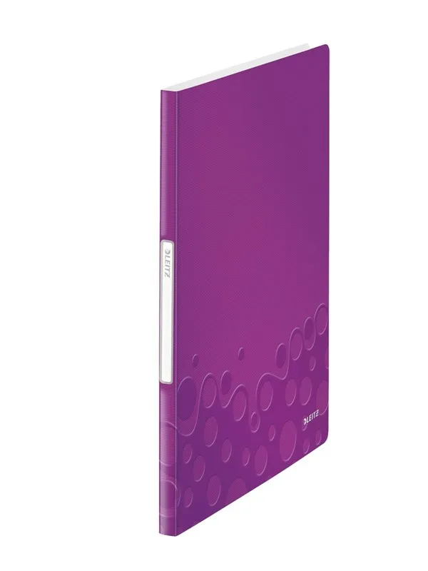 Leitz Presentasjonsmappe  WOW PP 20 lommer Lilla