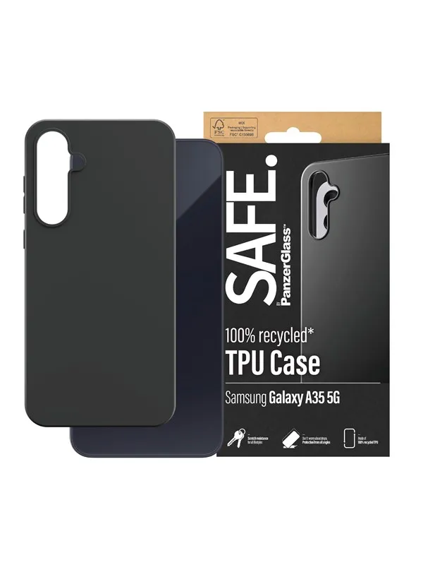 SAFE by PanzerGlass TPU Case Samsung Galaxy A35 5G | Black