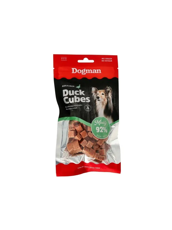 Dogman Meaty Andeterninger Hundegodbiter 80g
