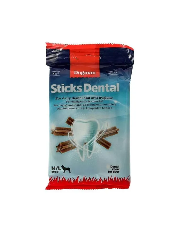 Dogman Sticks Dental Box M/L (7-Pack)