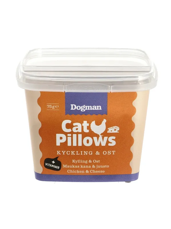 Dogman Katteputer Kylling & Ost 75g