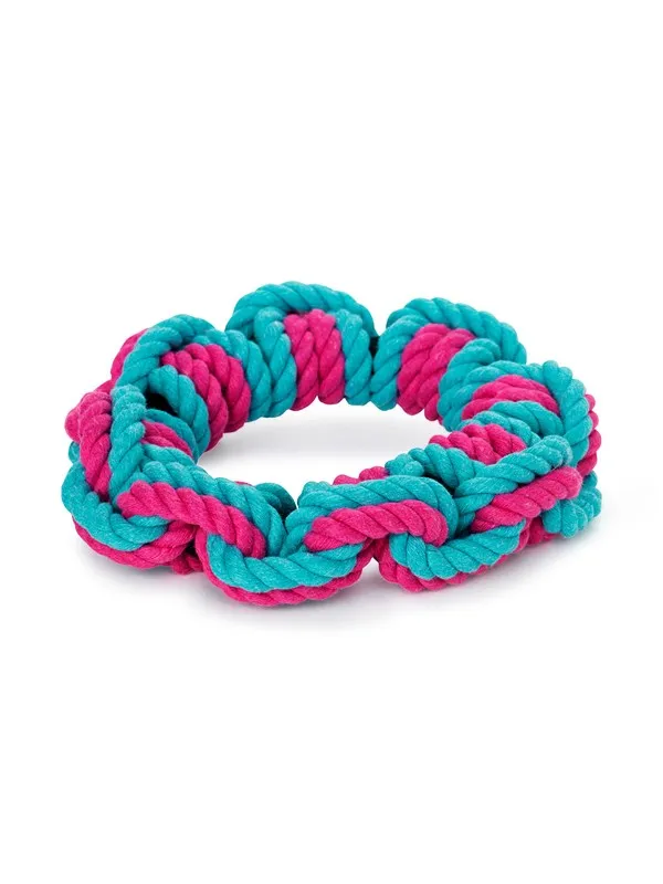 Dogman Hundeleke Rosa Tauring 16cm