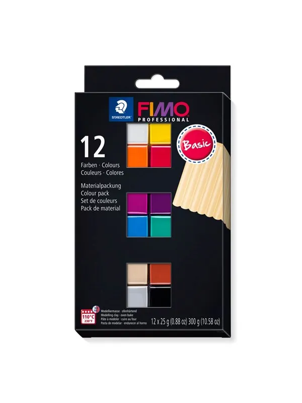 Staedtler Set Mod. clay FIMO prof MP BaC